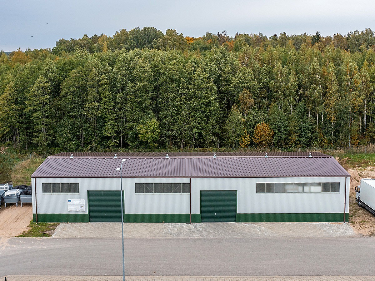 Sandėlis žuvų pašarui | Borga