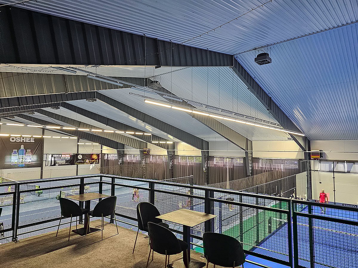 Padelio ir teniso arena | Borga