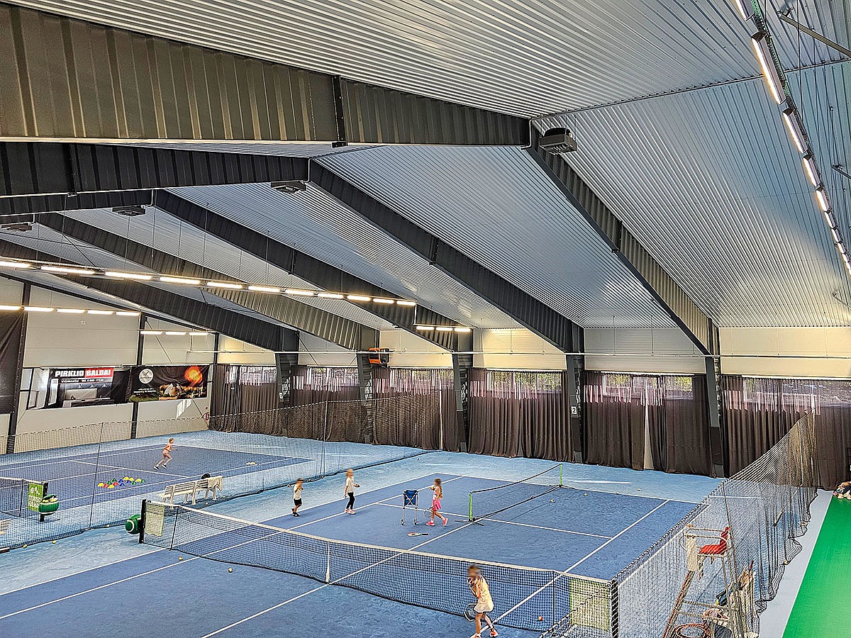 Padelio ir teniso arena | Borga