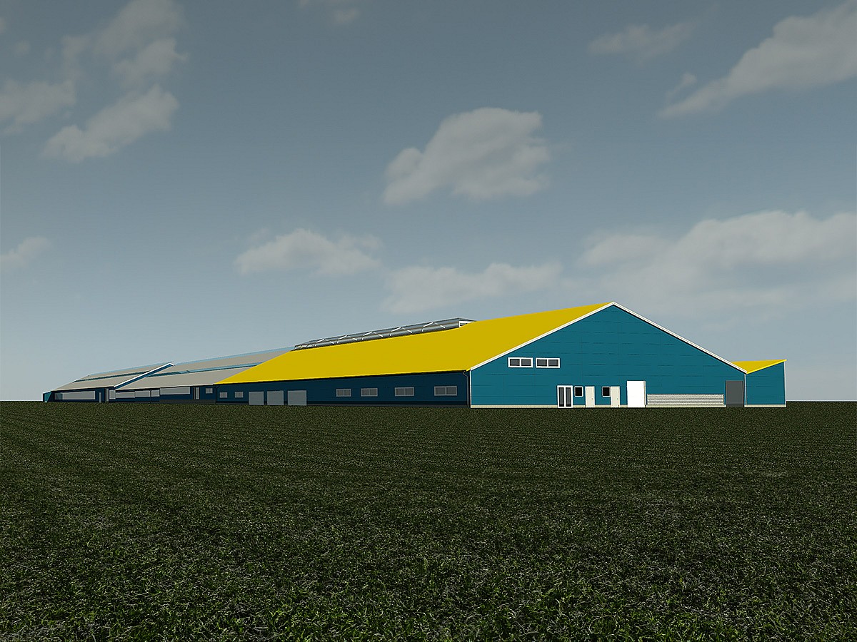 Ferma melžiamoms karvėms | Borga