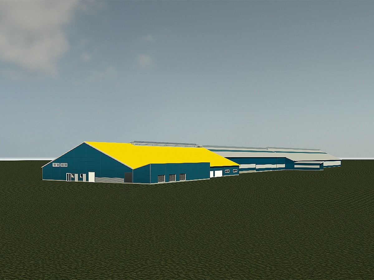 Ferma melžiamoms karvėms | Borga