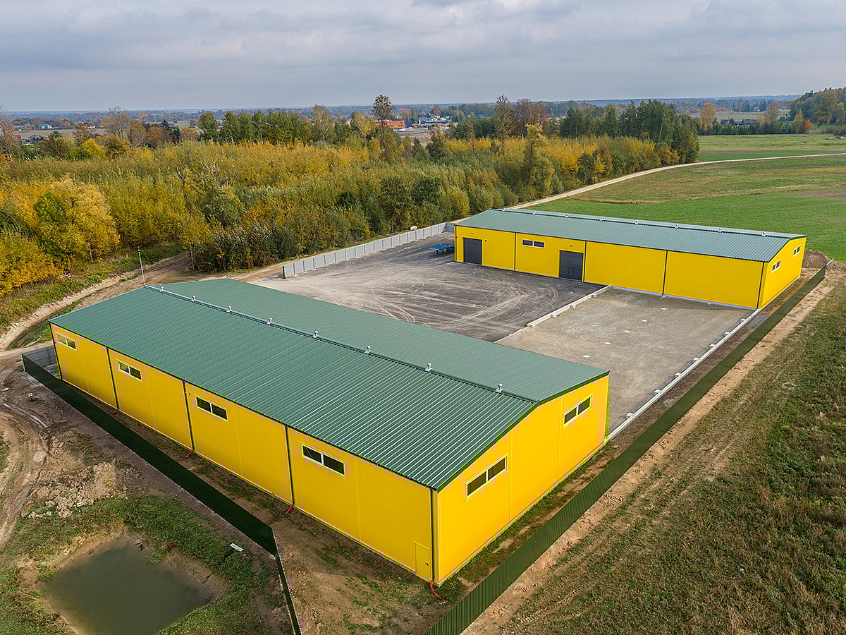 Angarų statyba | Borga
