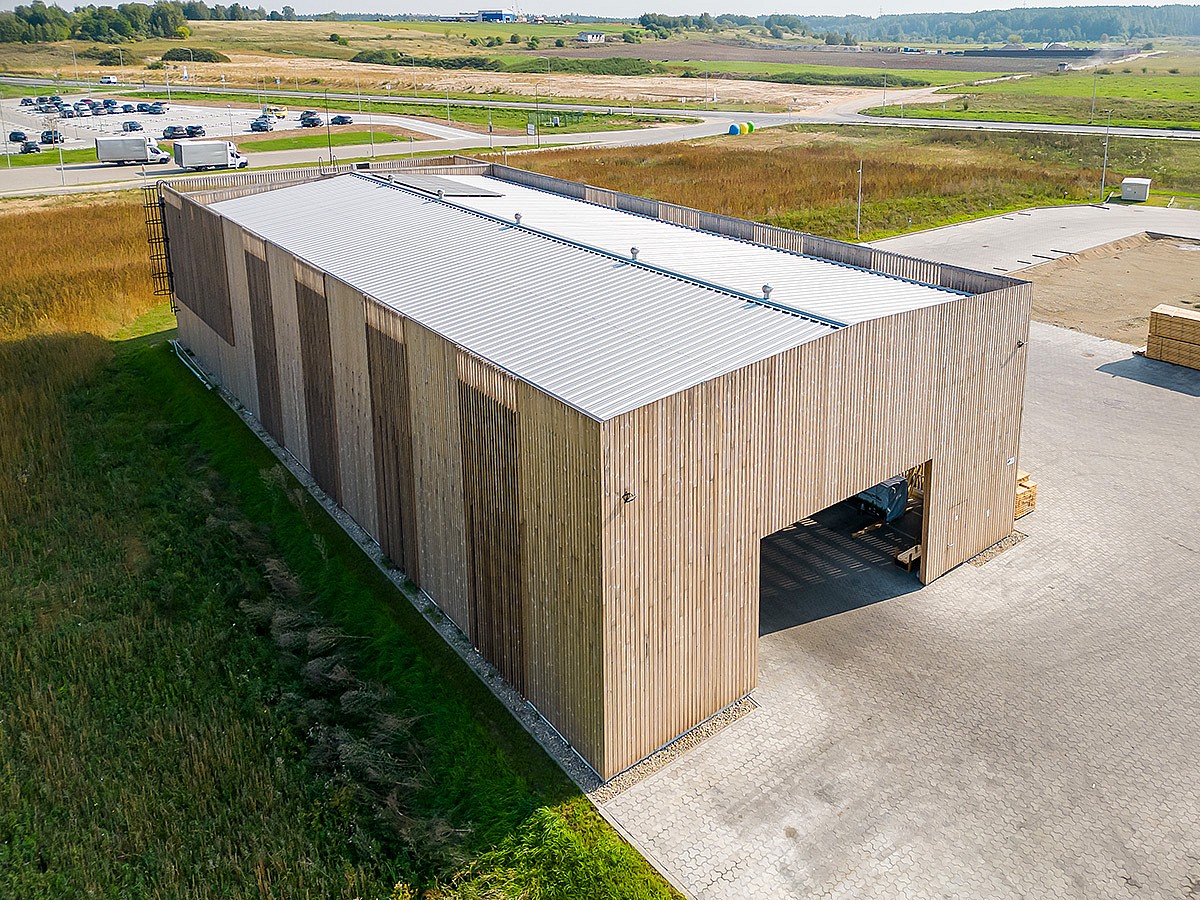 Termomedienos sandėlis | Borga