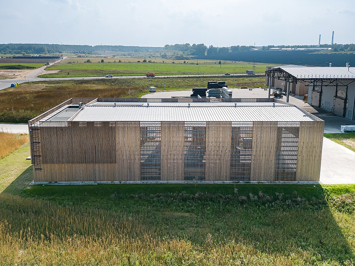 Termomedienos sandėlis | Borga