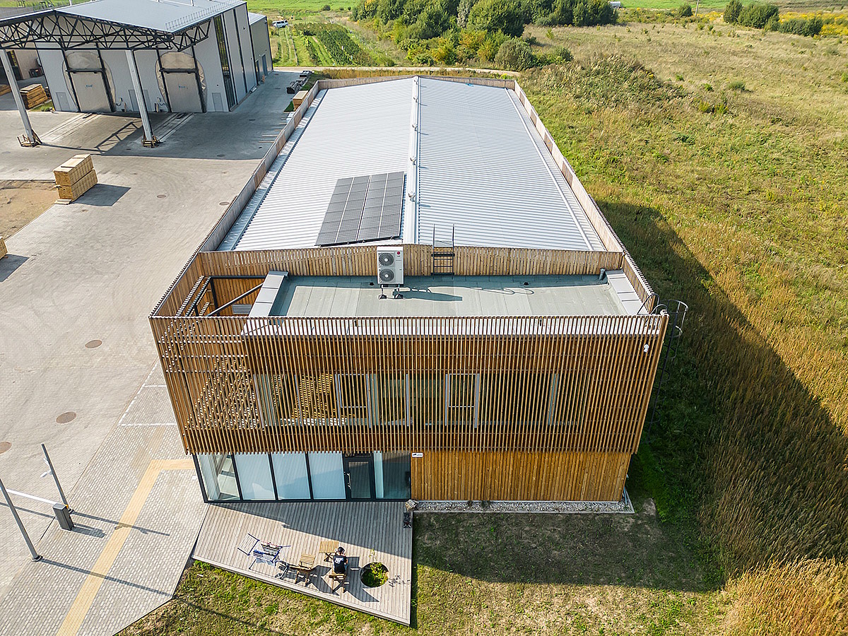 Termomedienos sandėlis | Borga