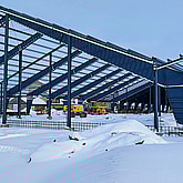 Ferma melžiamoms karvėms | Metalo konstrukcijos | Borga