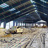 Ferma melžiamoms karvėms | Metalo konstrukcijos | Borga