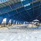 Ferma melžiamoms karvėms | Metalo konstrukcijos | Borga