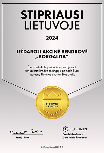 Stipriausi Lietuvoje 2024